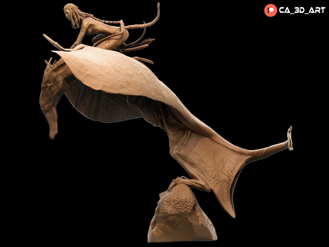 Neytiri - CA 3D Studios - Dark Forge Arts
