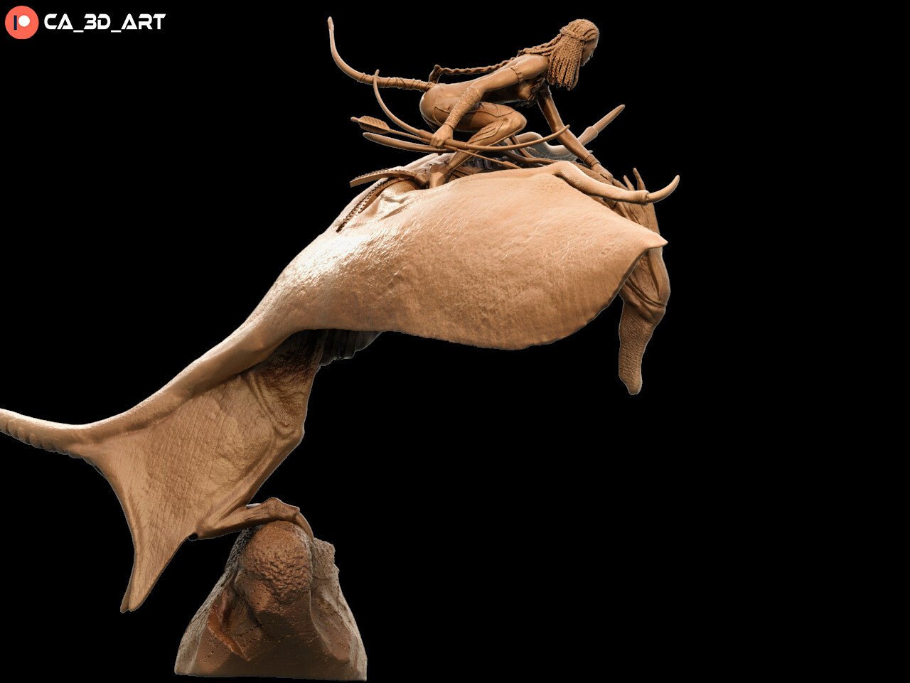 Neytiri - CA 3D Studios - Dark Forge Arts