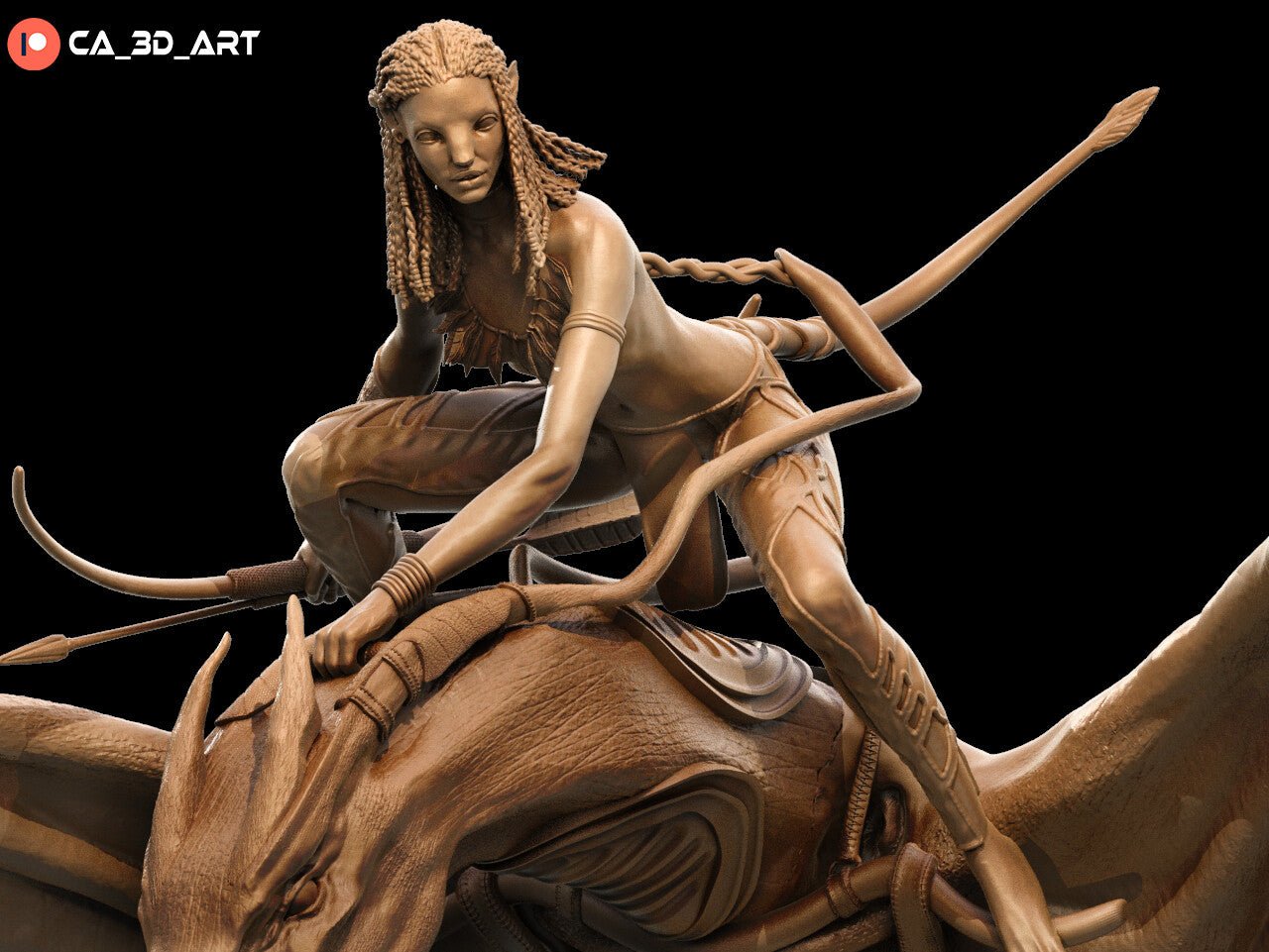 Neytiri - CA 3D Studios - Dark Forge Arts