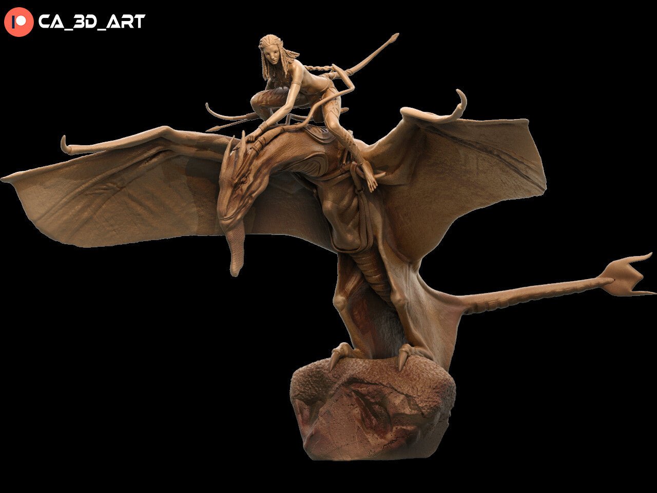 Neytiri - CA 3D Studios - Dark Forge Arts