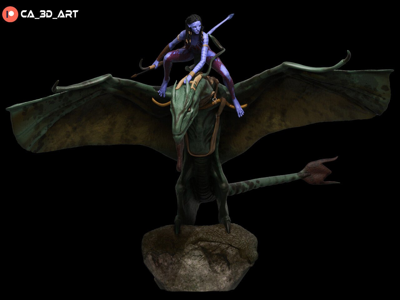 Neytiri - CA 3D Studios - Dark Forge Arts