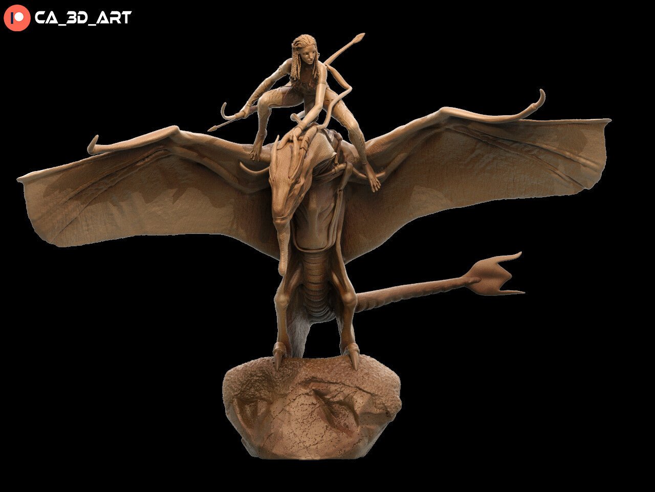 Neytiri - CA 3D Studios - Dark Forge Arts