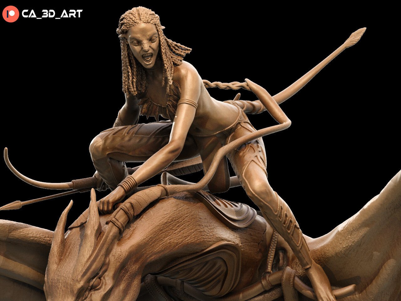 Neytiri - CA 3D Studios - Dark Forge Arts