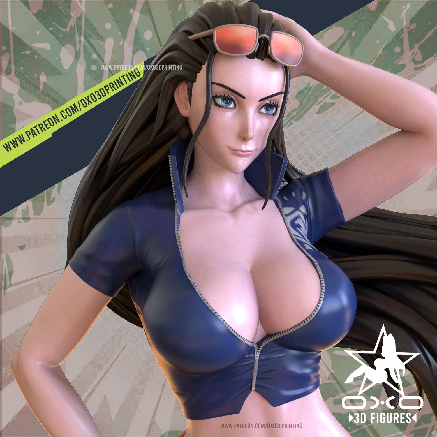 Nico Robin - OXO3D - Dark Forge Arts