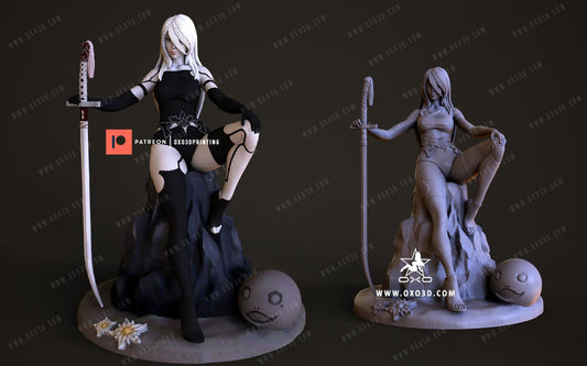 Nier Yorha Automata - OXO3D - Dark Forge Arts