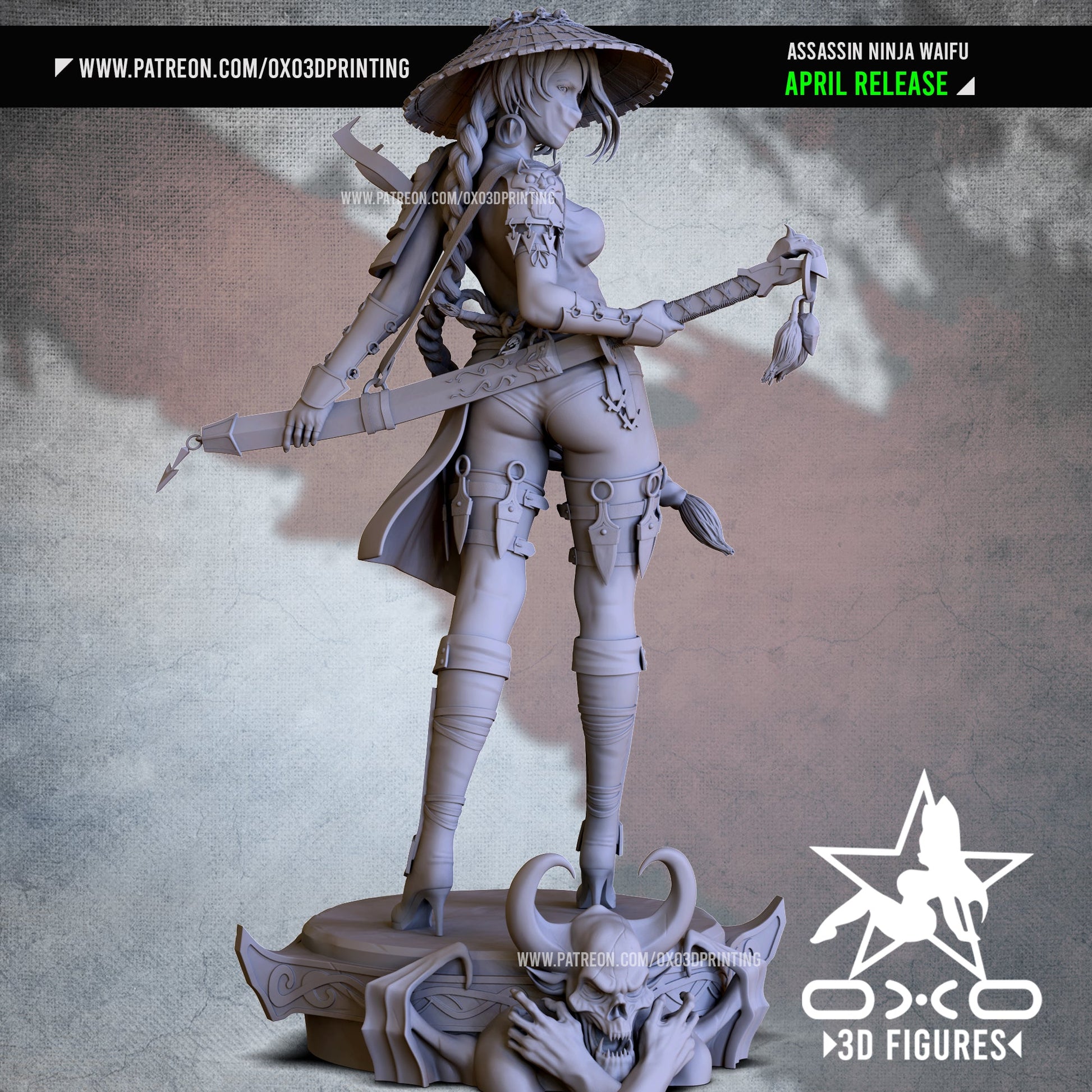 Ninja Assassin - OXO3D - Dark Forge Arts