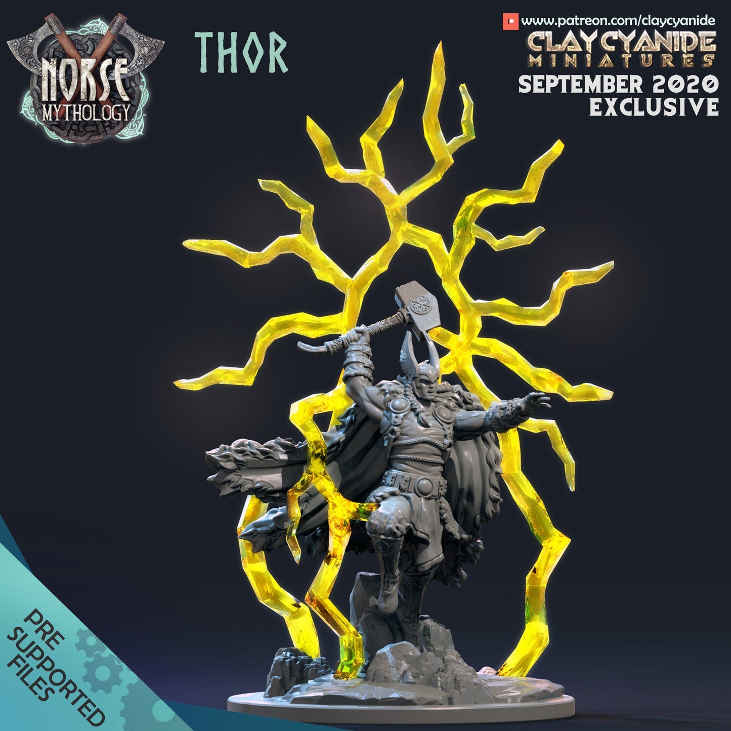 Norse Mythology - ClayCyanide - Dark Forge Arts