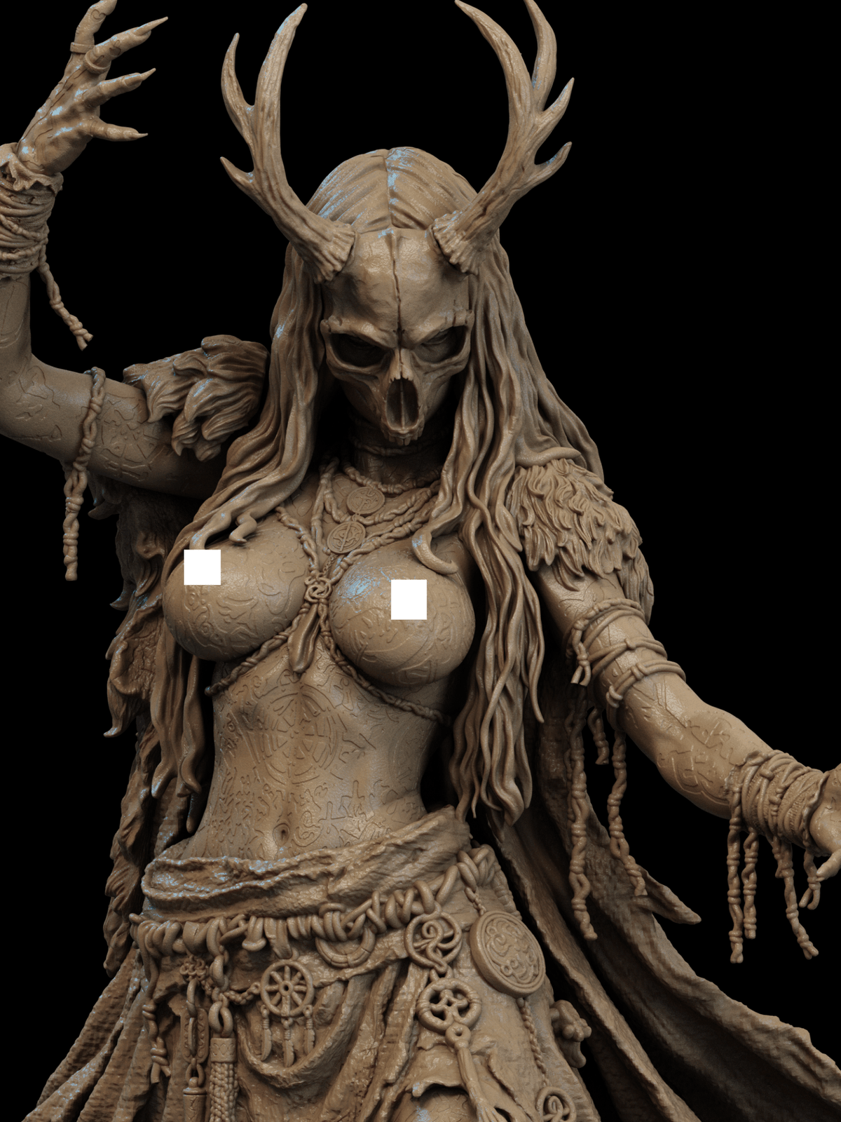 Norse Witch - CA 3D Studios - Dark Forge Arts
