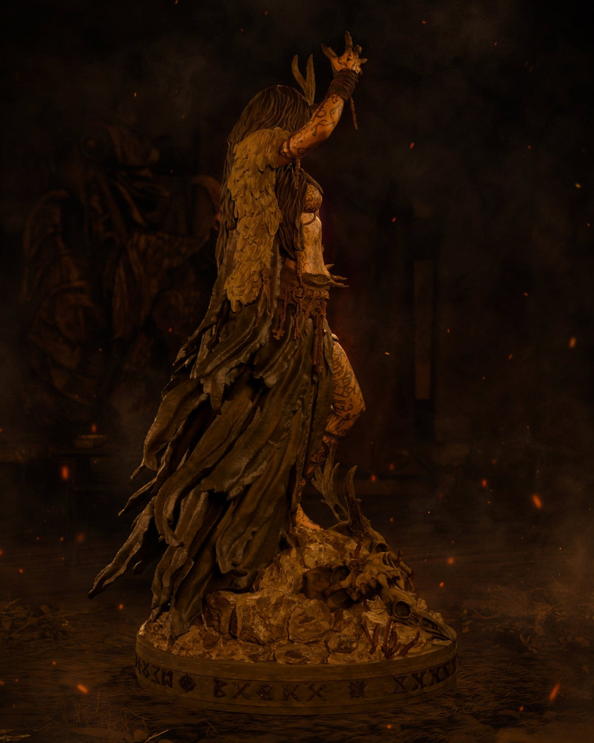 Norse Witch - CA 3D Studios - Dark Forge Arts