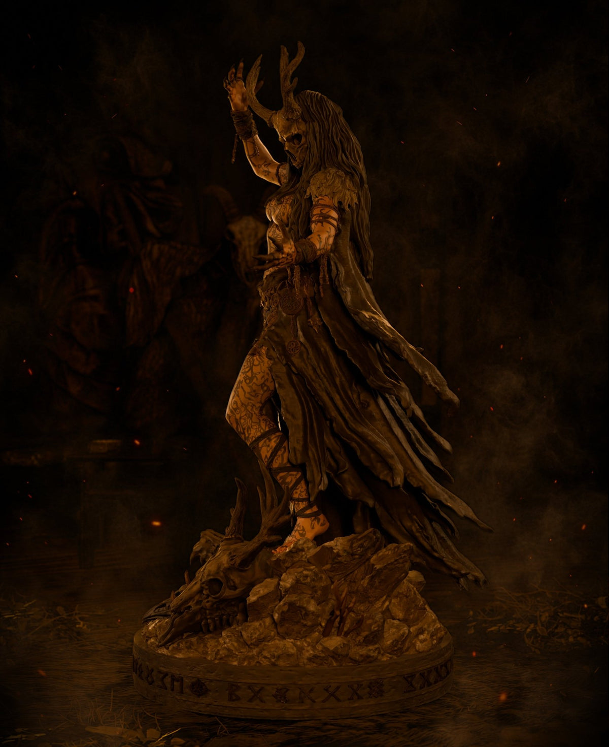 Norse Witch - CA 3D Studios - Dark Forge Arts