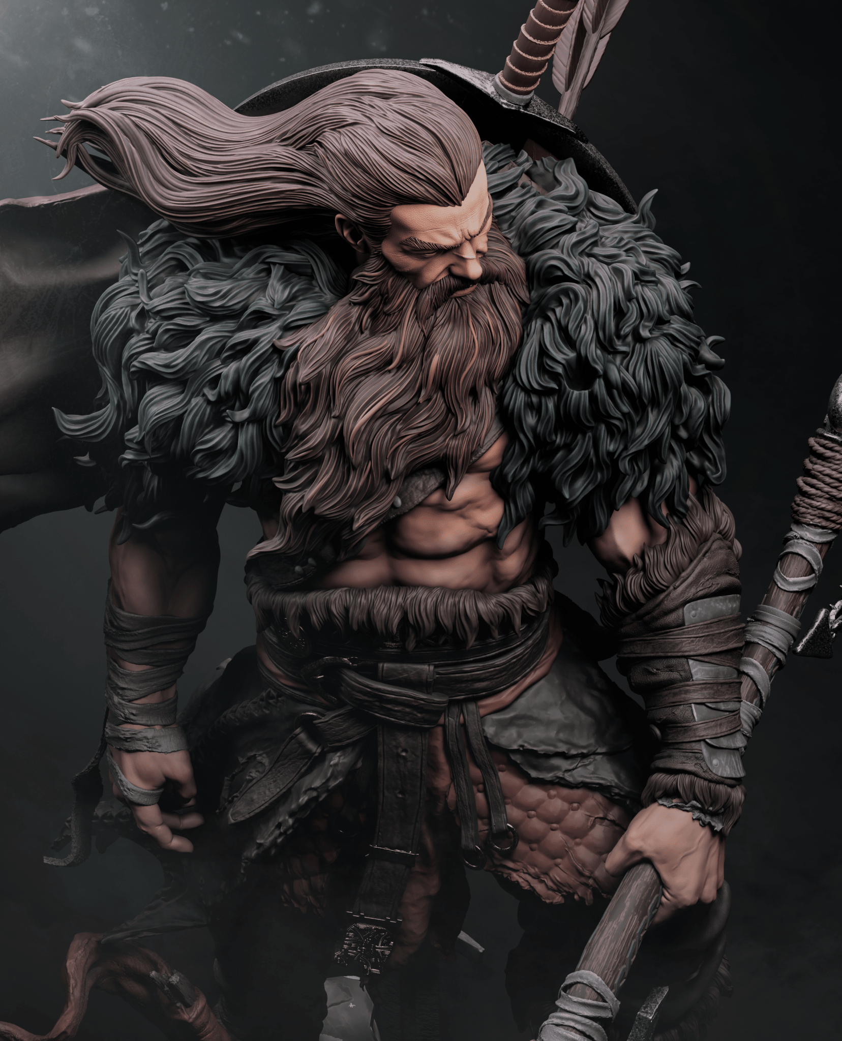 North Warrior - CA 3D Studios - Dark Forge Arts