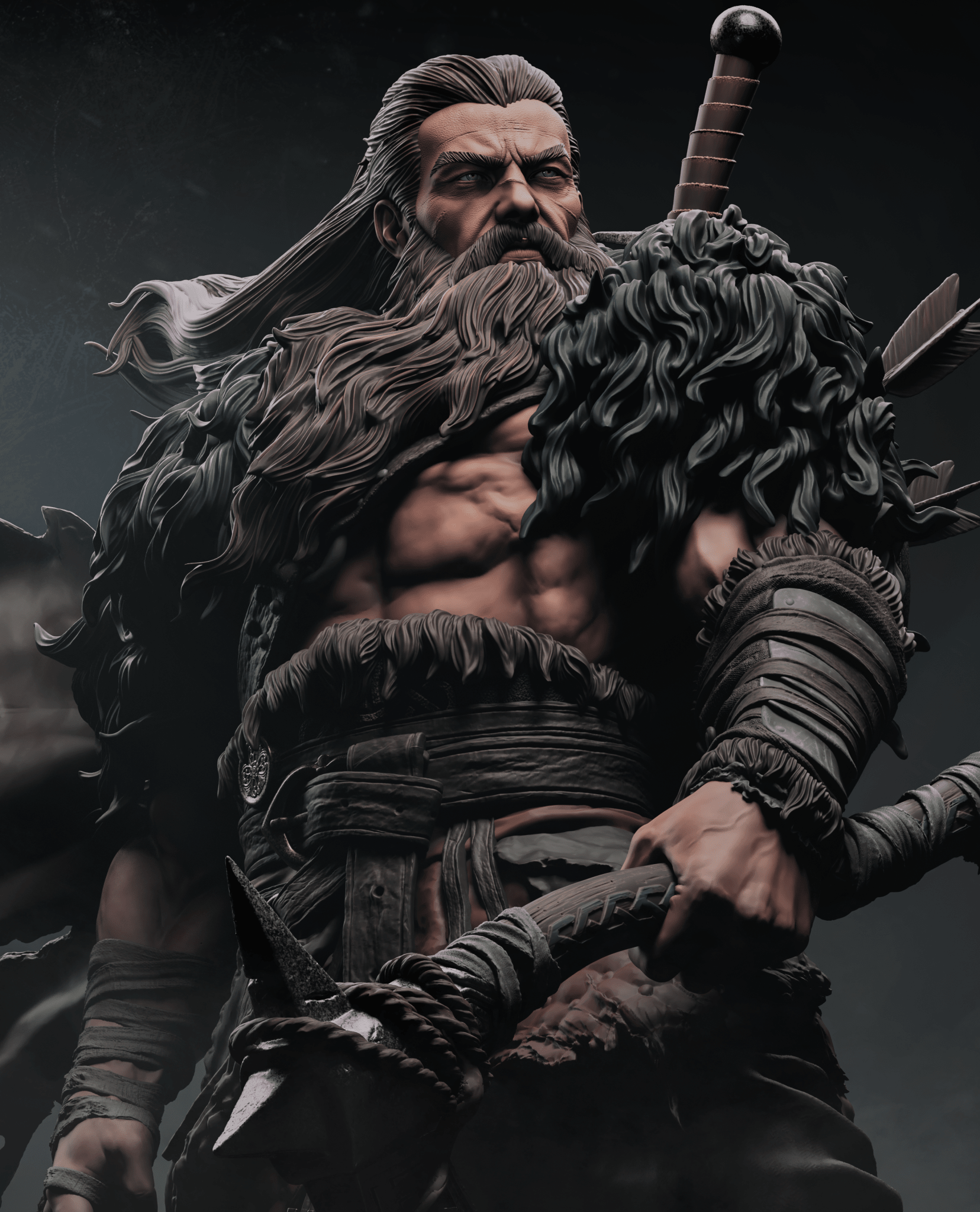 North Warrior - CA 3D Studios - Dark Forge Arts