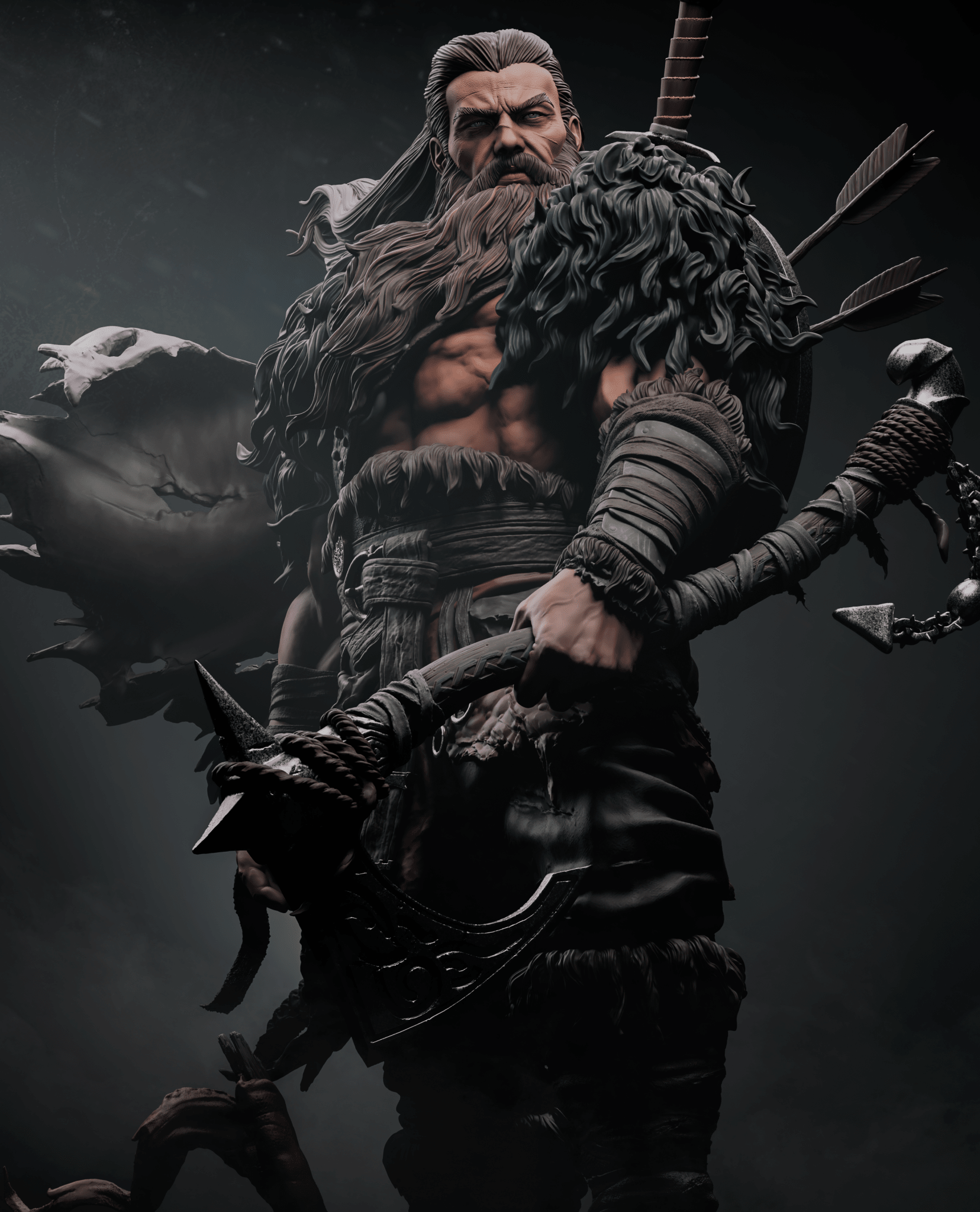 North Warrior - CA 3D Studios - Dark Forge Arts