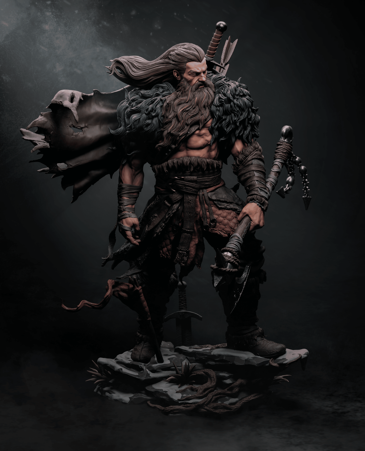 North Warrior - CA 3D Studios - Dark Forge Arts