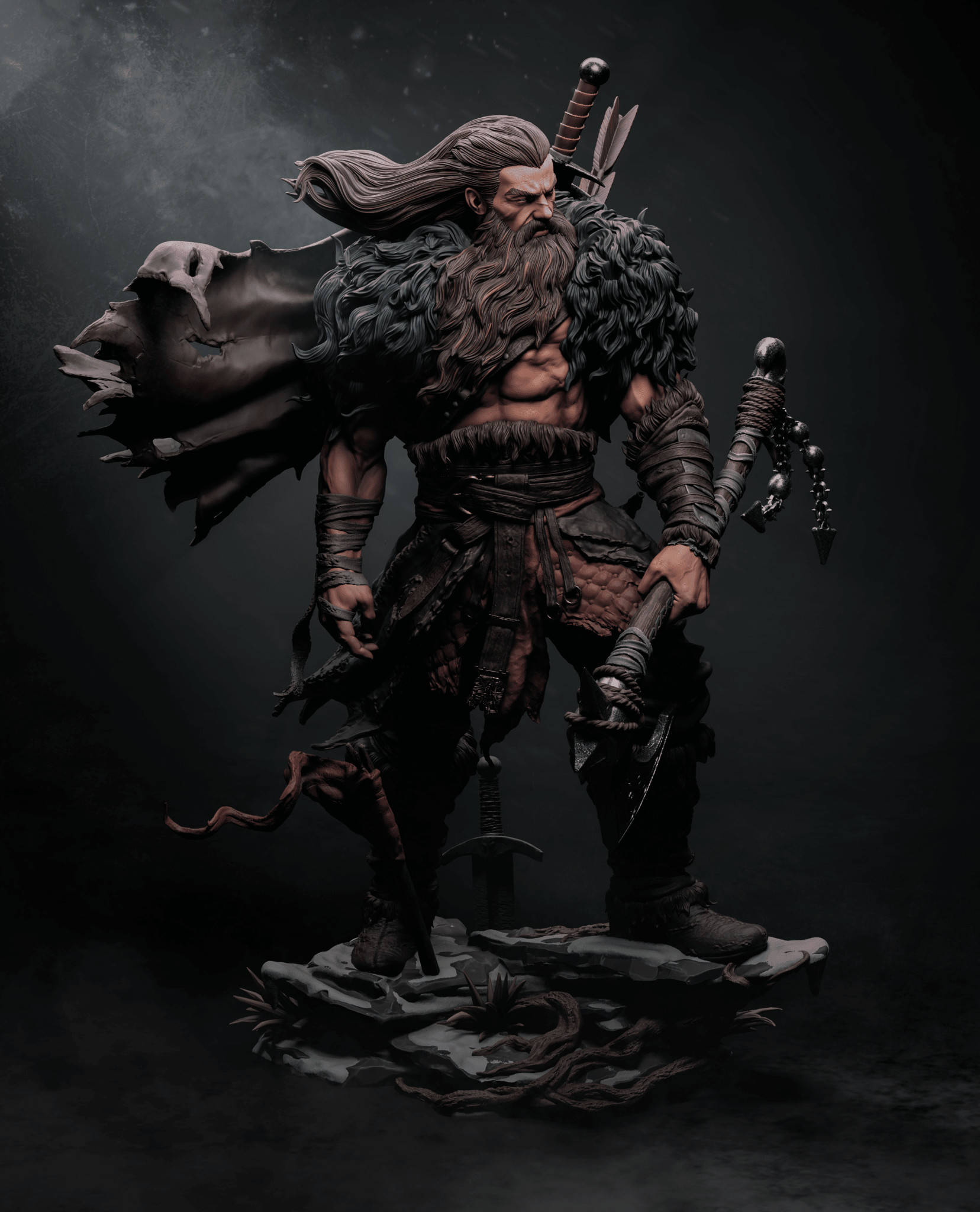 North Warrior - CA 3D Studios - Dark Forge Arts