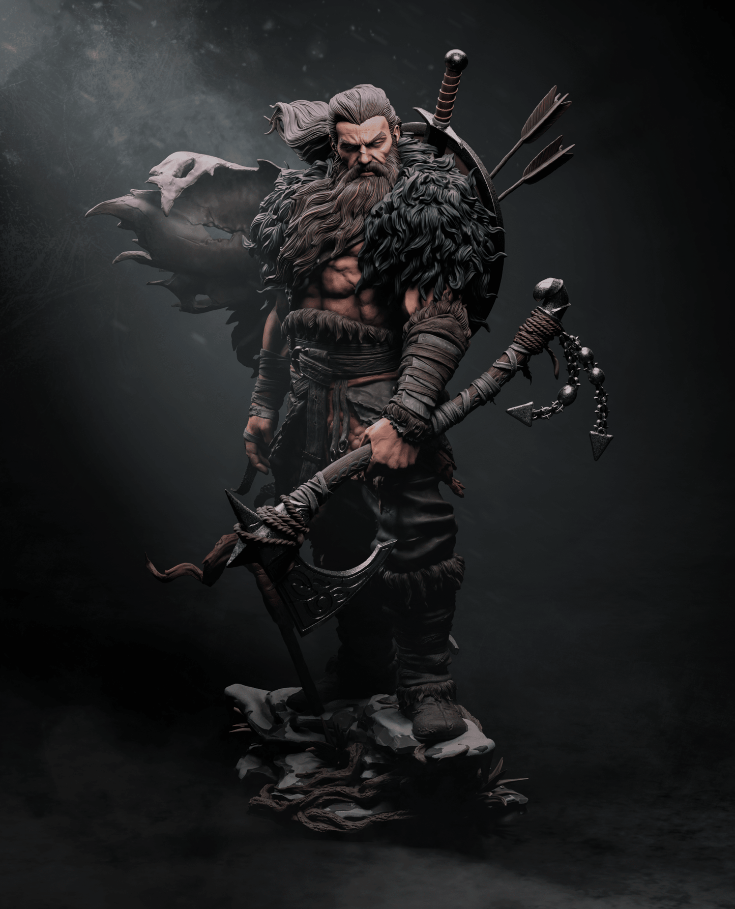 North Warrior - CA 3D Studios - Dark Forge Arts