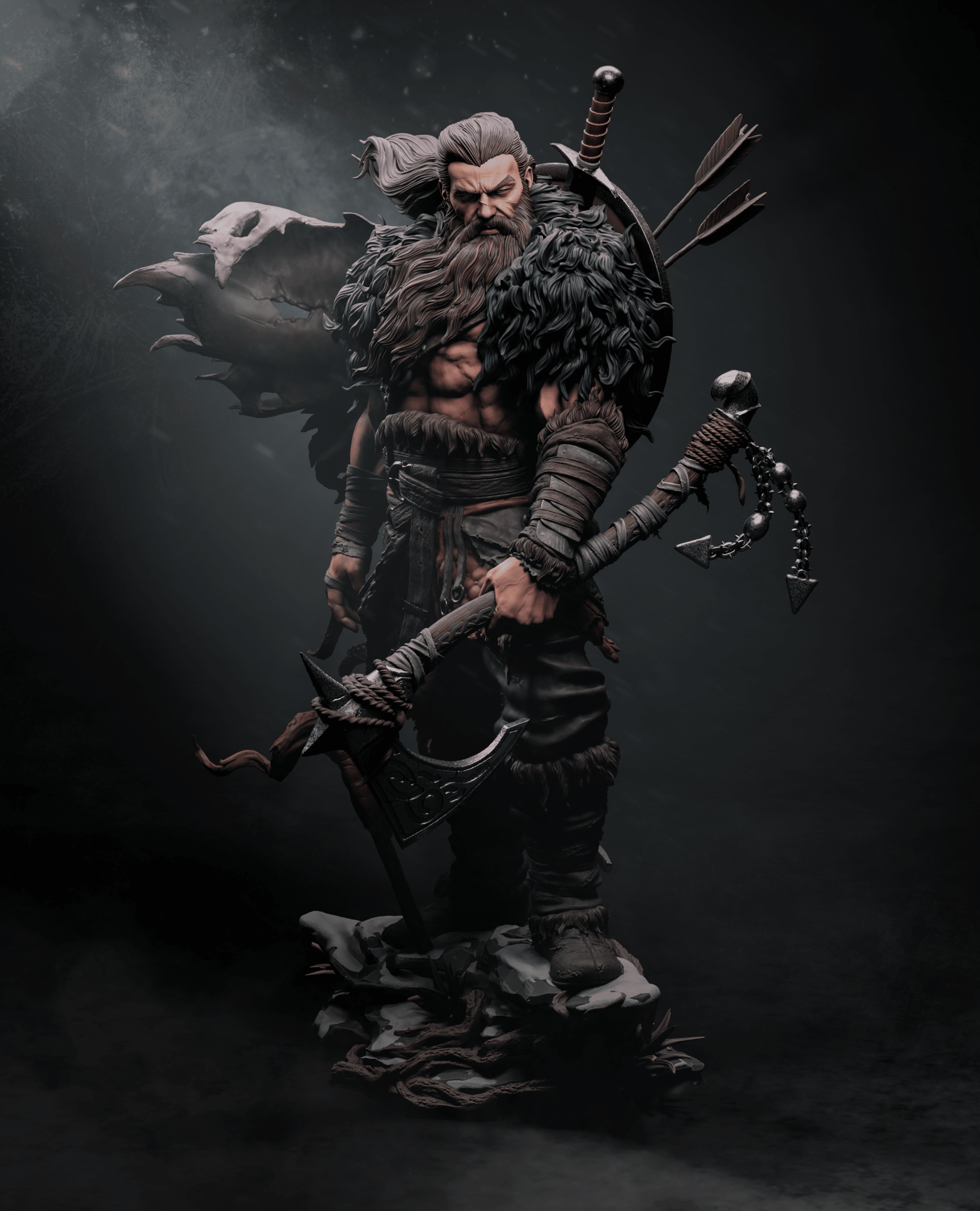 North Warrior - CA 3D Studios - Dark Forge Arts