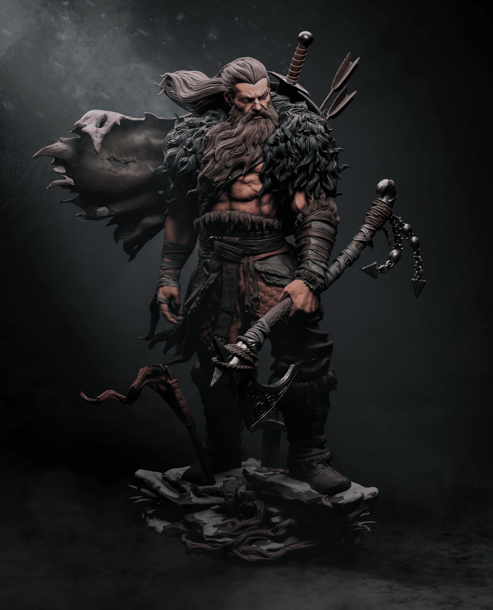 North Warrior - CA 3D Studios - Dark Forge Arts