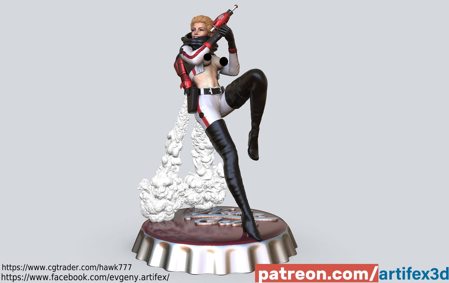 Nuka Cola - Artifex3D - Dark Forge Arts