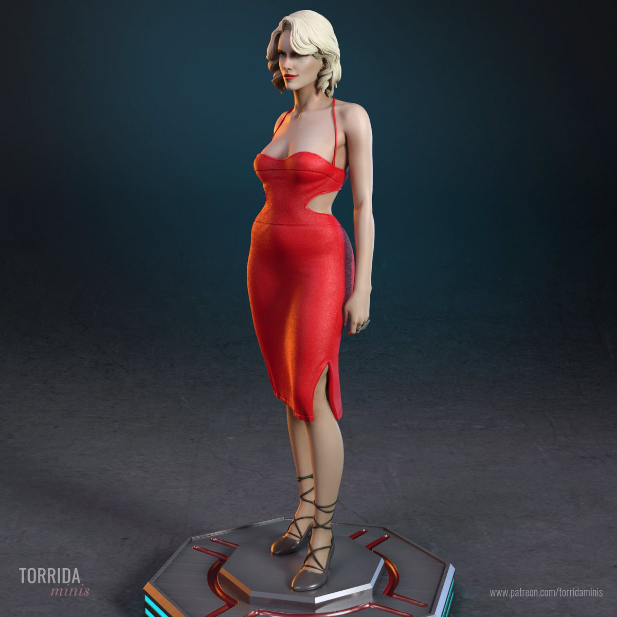 Number Six - Torrida Minis - Dark Forge Arts