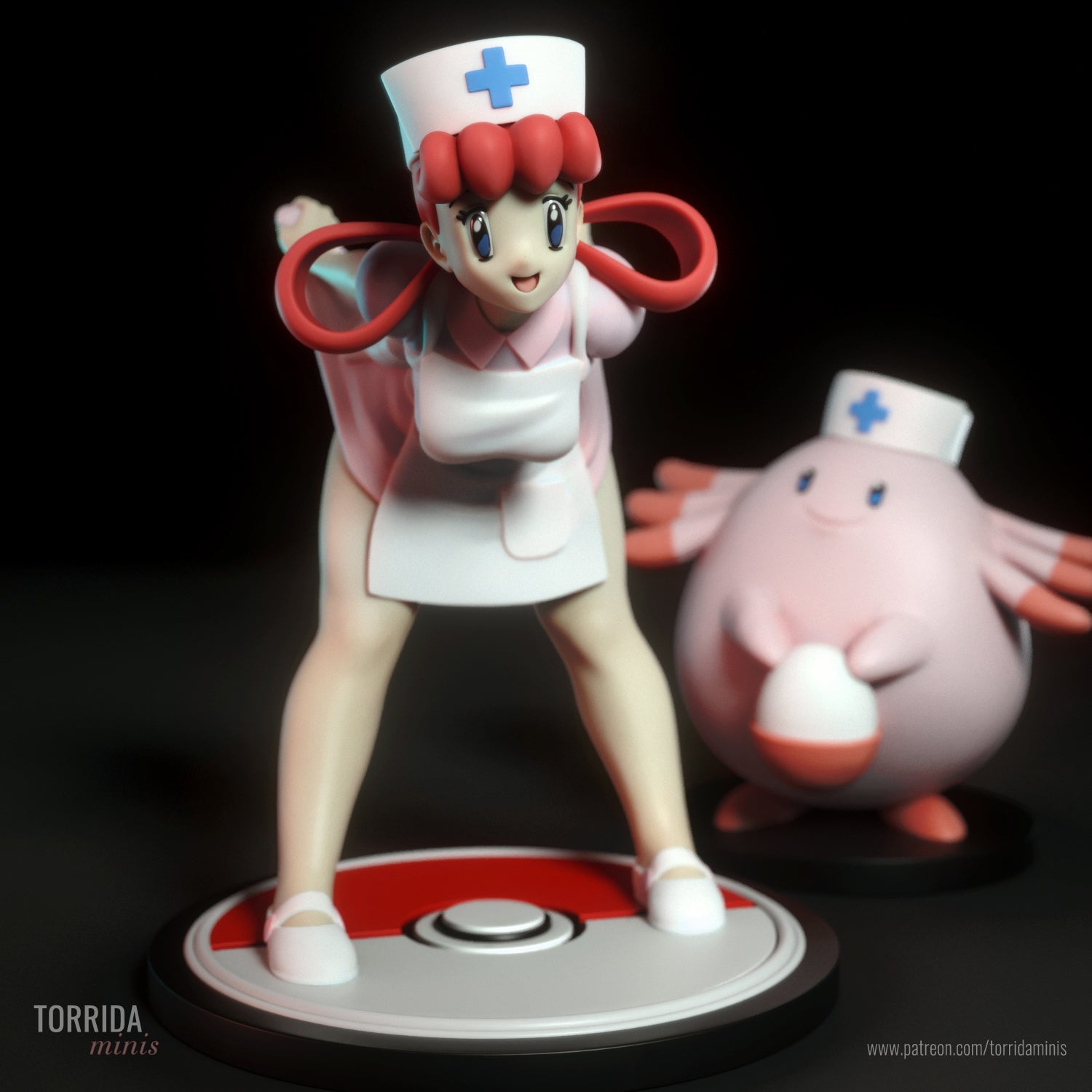 Nurse Joy - Torrida Minis - Dark Forge Arts