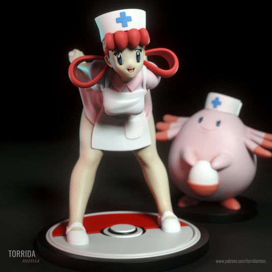 Nurse Joy - Torrida Minis - Dark Forge Arts