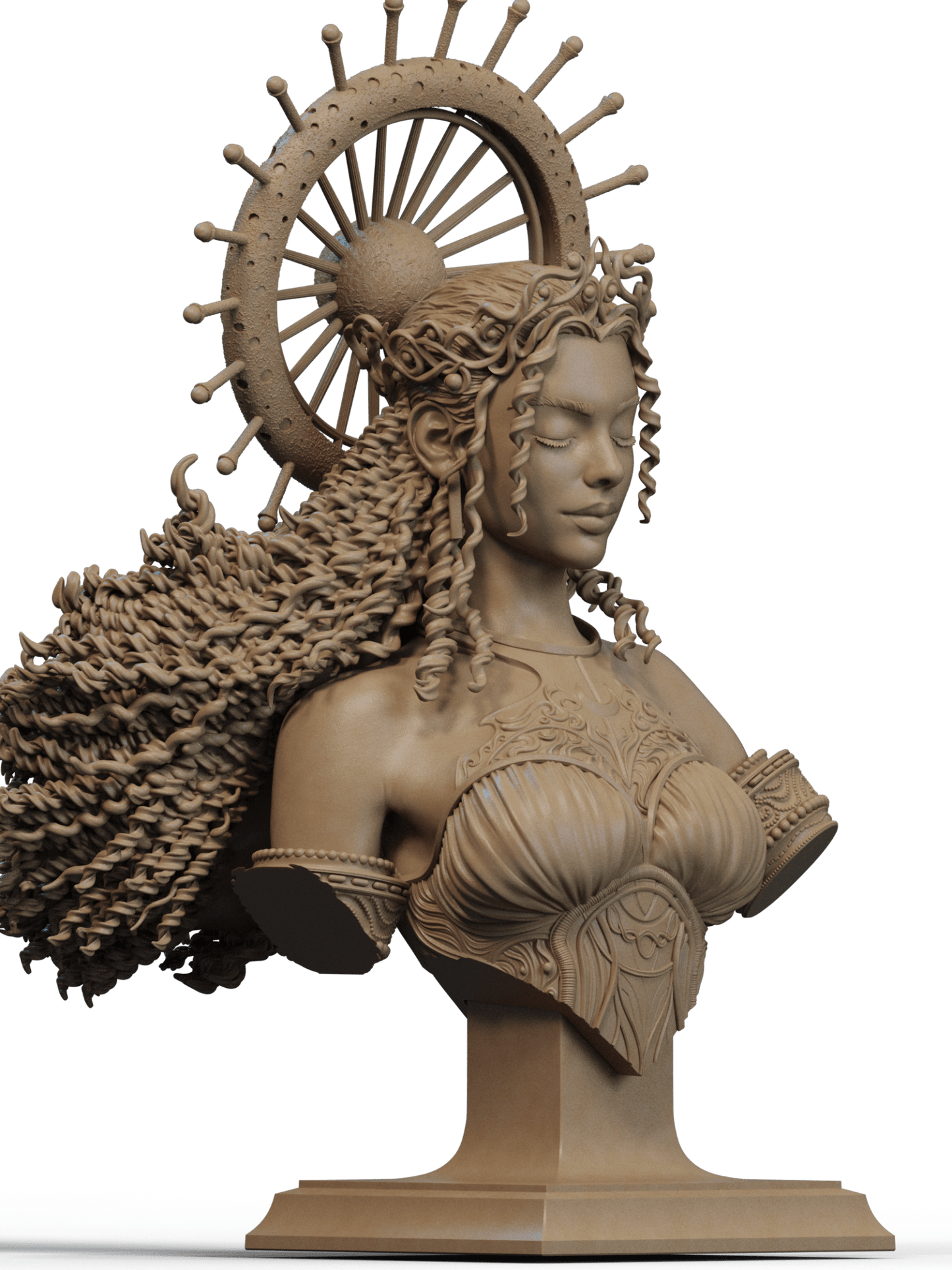 Nyx Goddess - CA 3D Studios - Dark Forge Arts