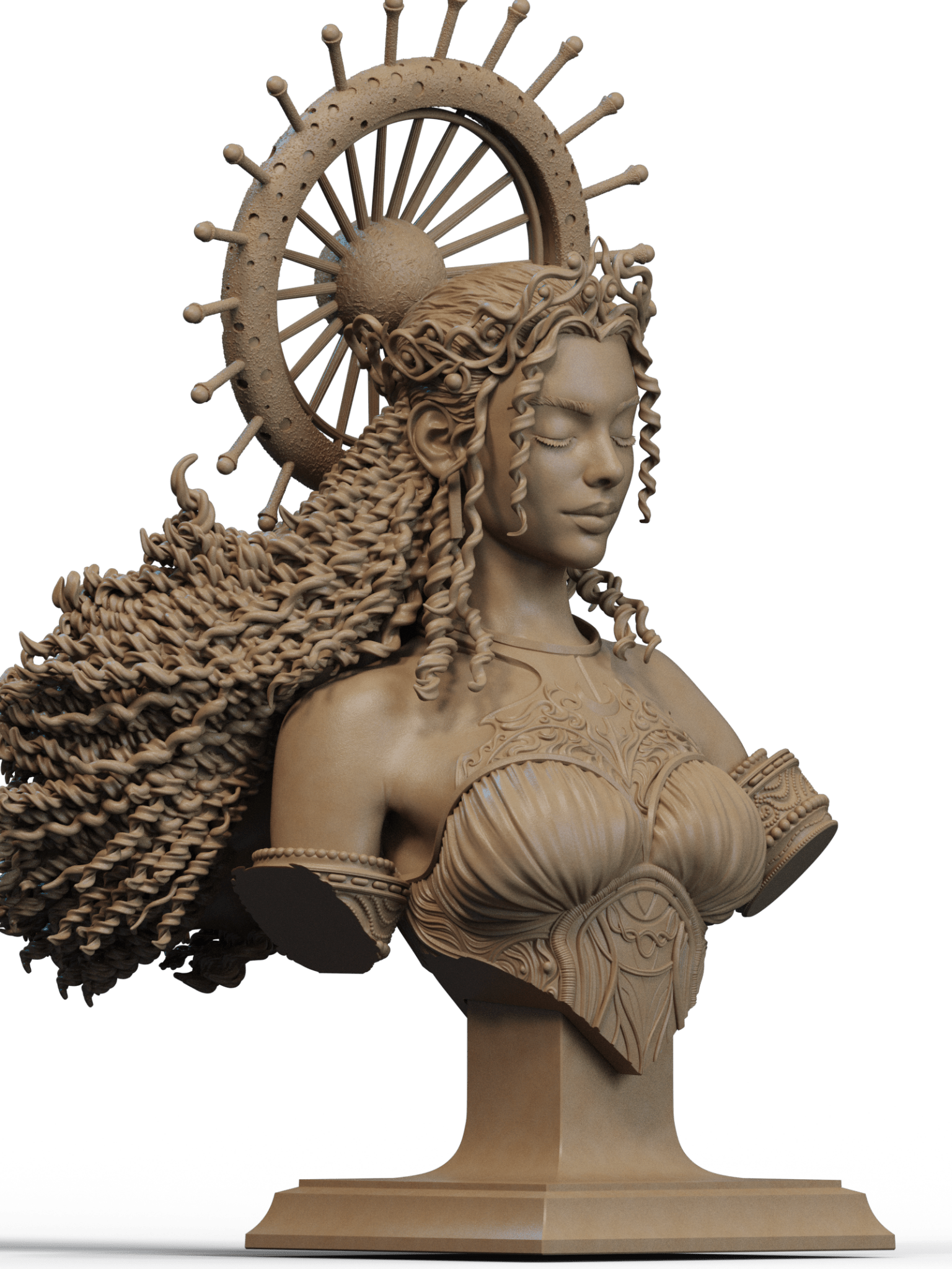 Nyx Goddess - CA 3D Studios - Dark Forge Arts