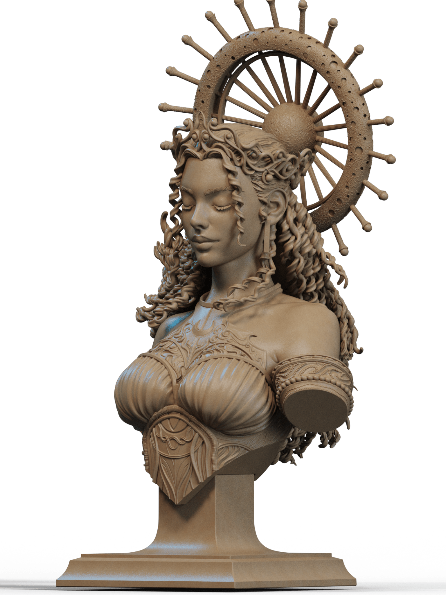 Nyx Goddess - CA 3D Studios - Dark Forge Arts