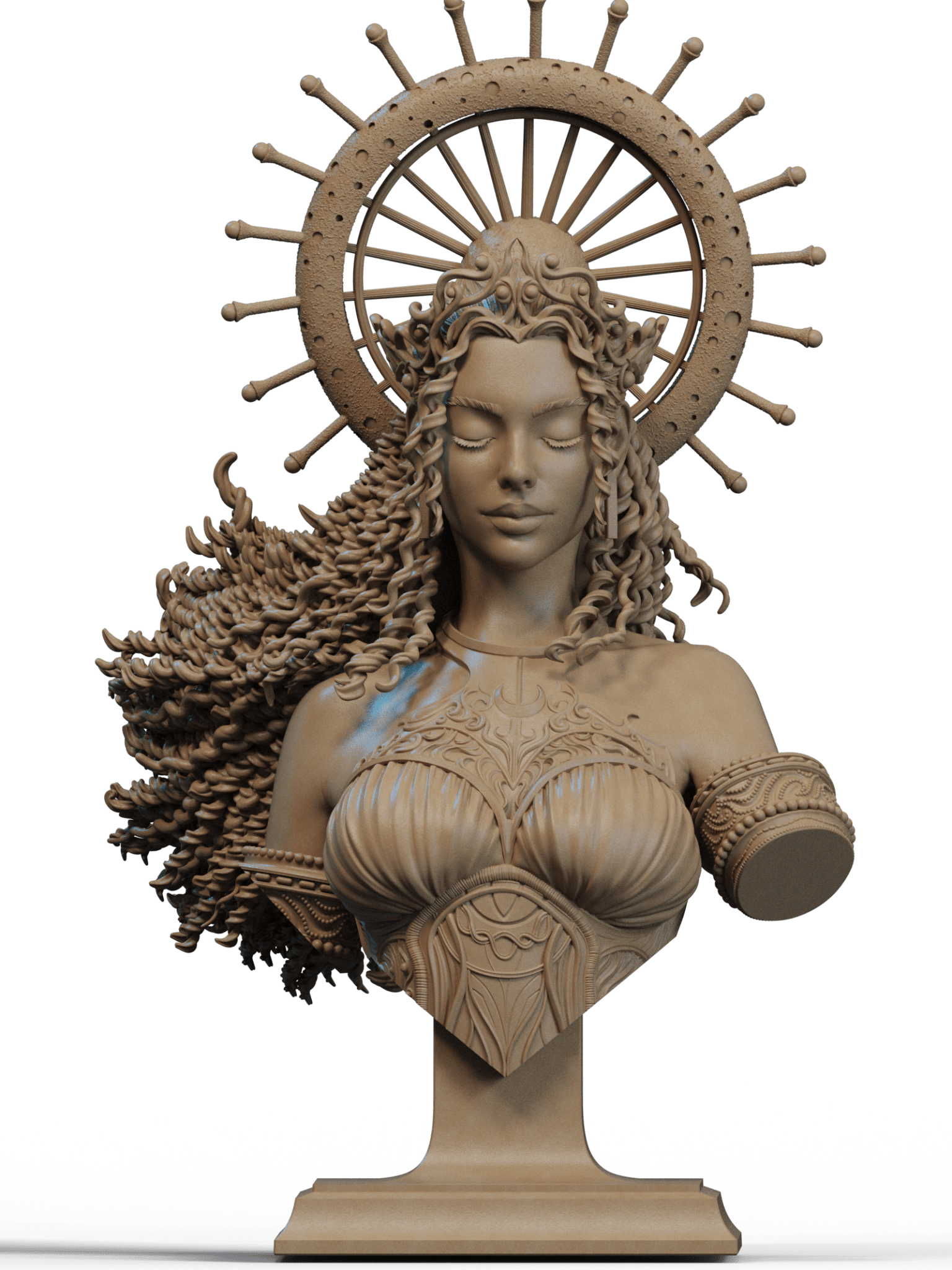 Nyx Goddess - CA 3D Studios - Dark Forge Arts