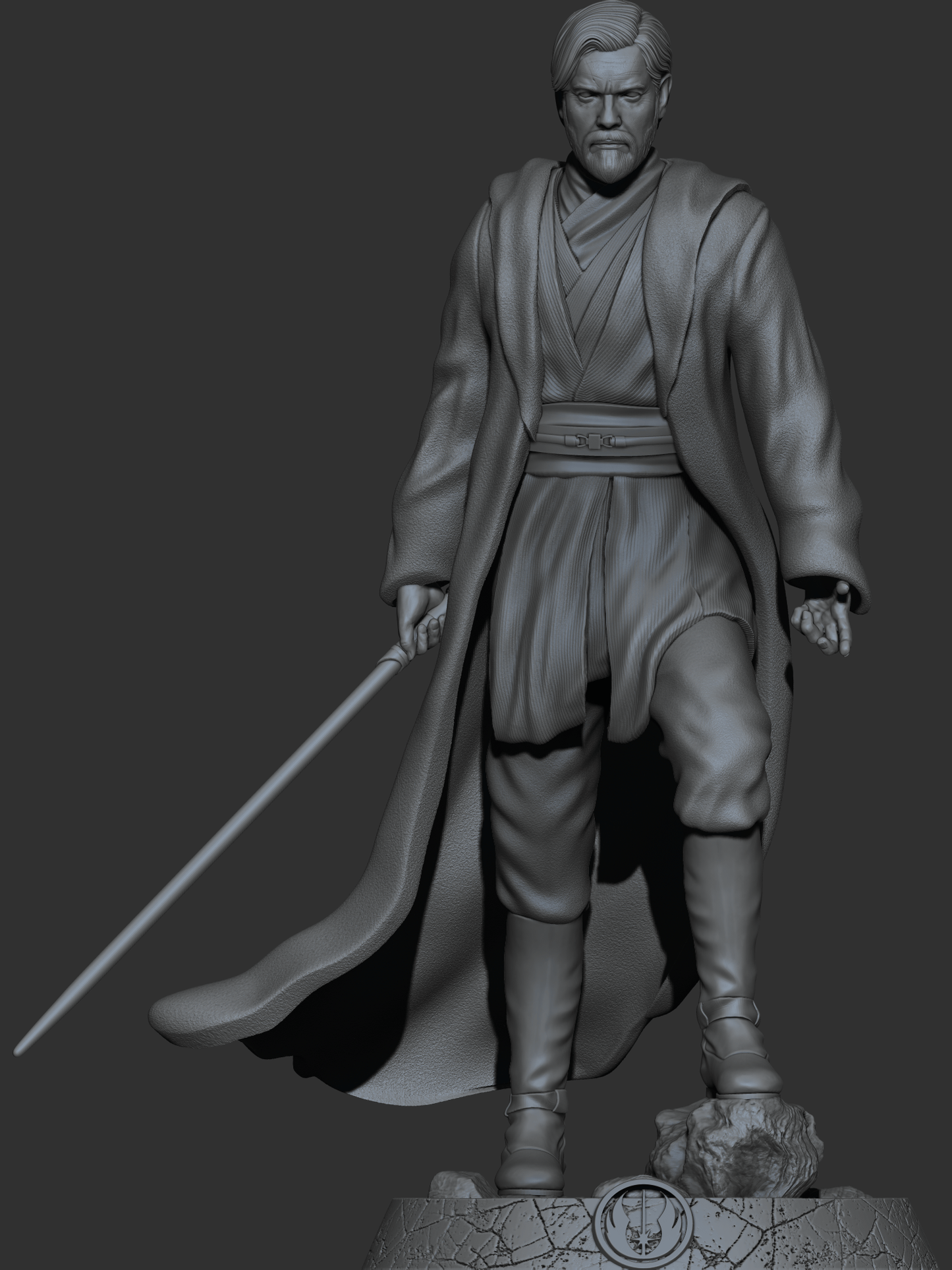 Obi - Wan Kenobi - CA 3D Studios - Dark Forge Arts