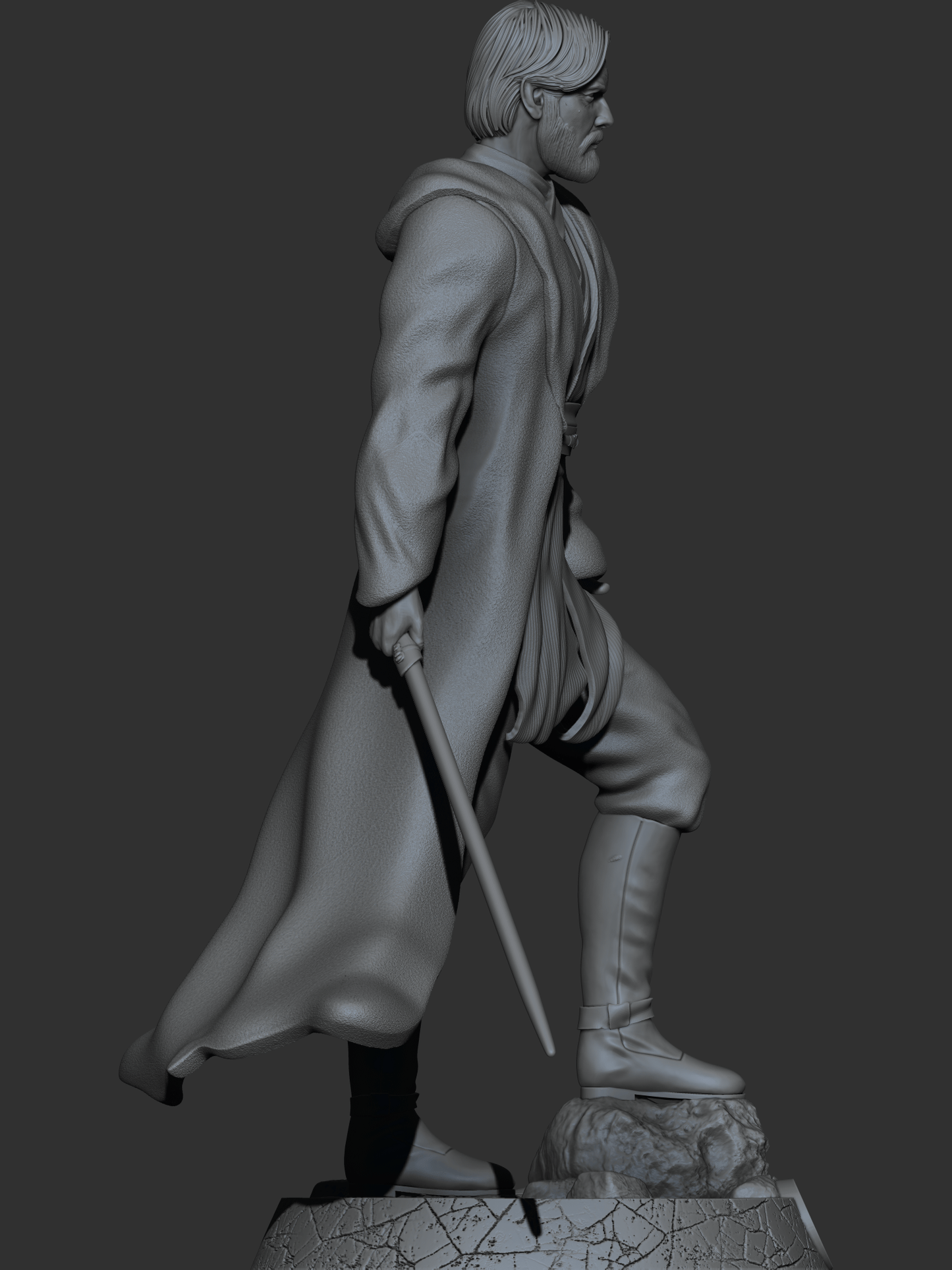 Obi - Wan Kenobi - CA 3D Studios - Dark Forge Arts