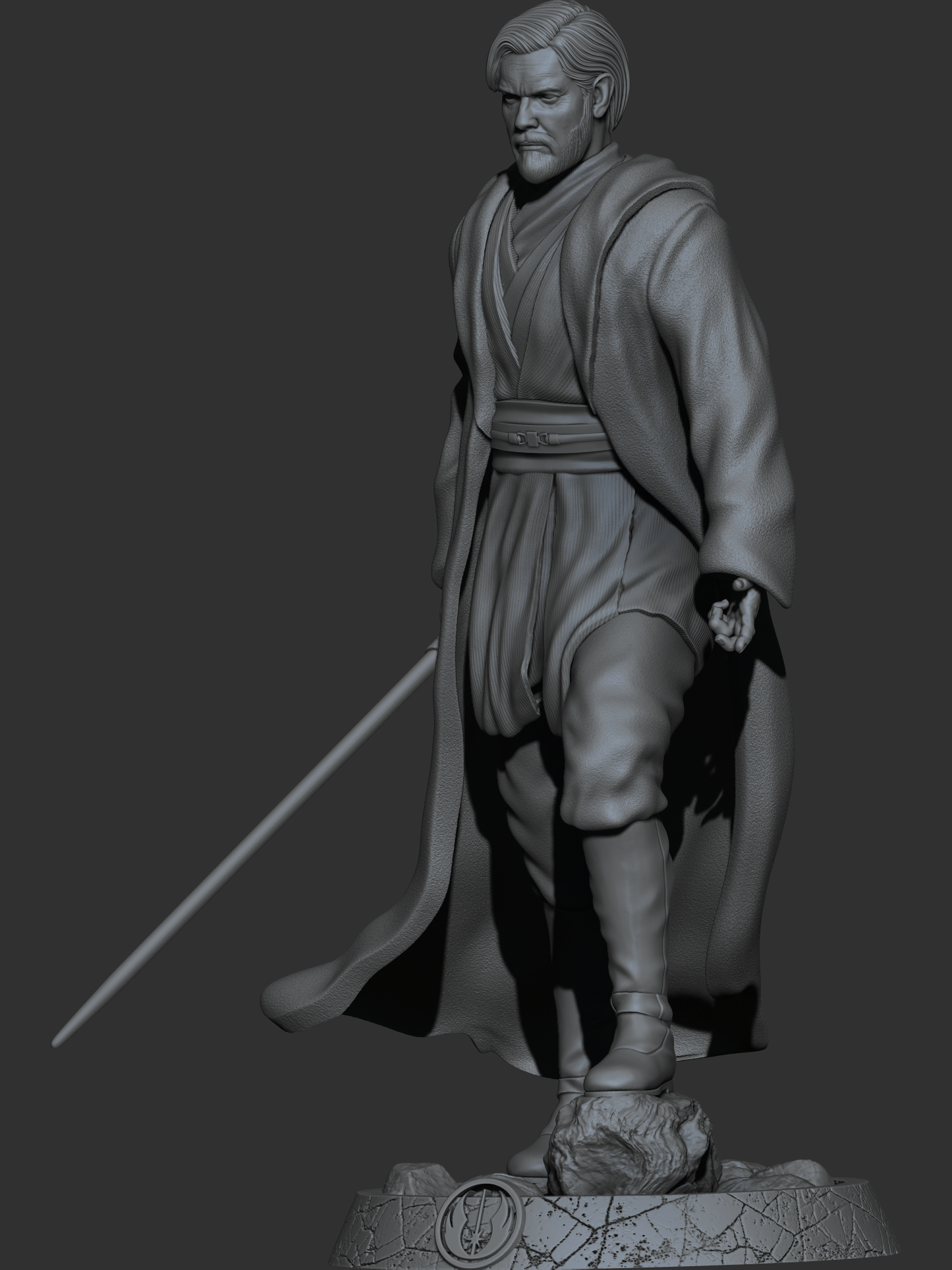 Obi - Wan Kenobi - CA 3D Studios - Dark Forge Arts
