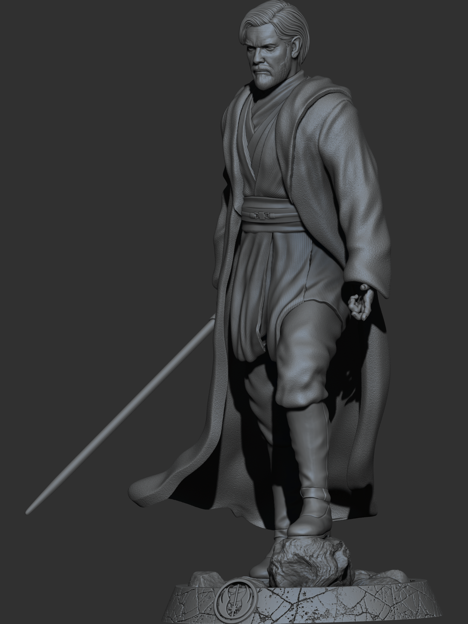 Obi - Wan Kenobi - CA 3D Studios - Dark Forge Arts