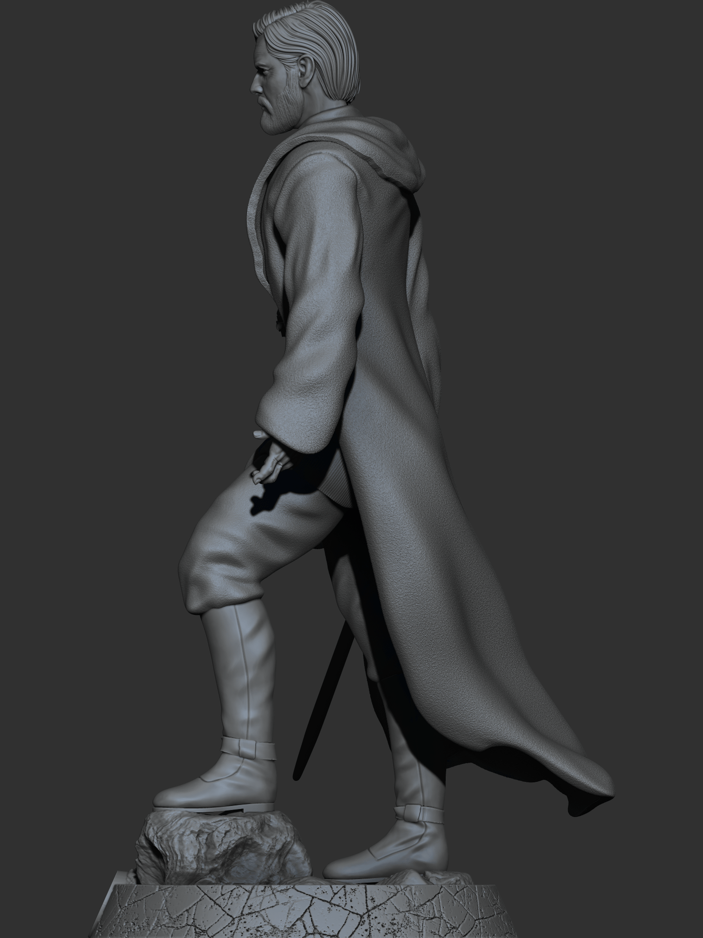Obi - Wan Kenobi - CA 3D Studios - Dark Forge Arts