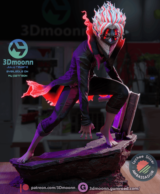 Okarun - 3DMoonn - Dark Forge Arts