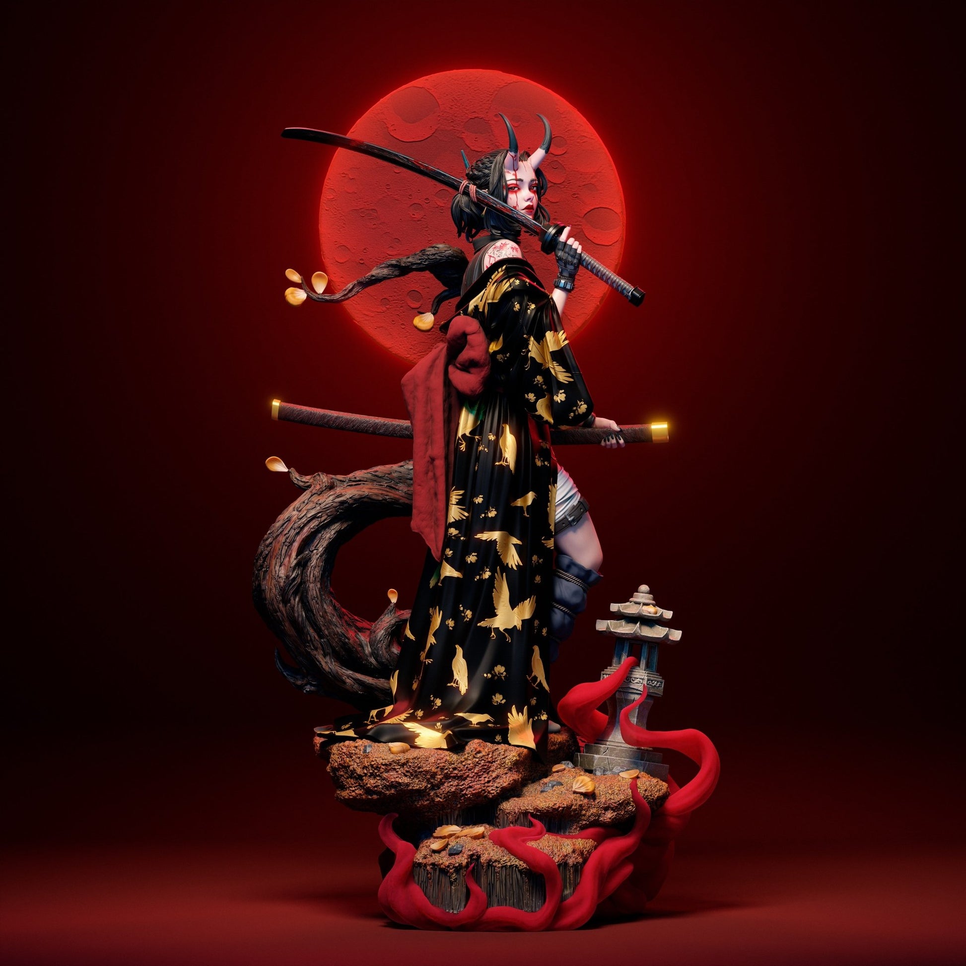 Oni - CA 3D Studios - Dark Forge Arts