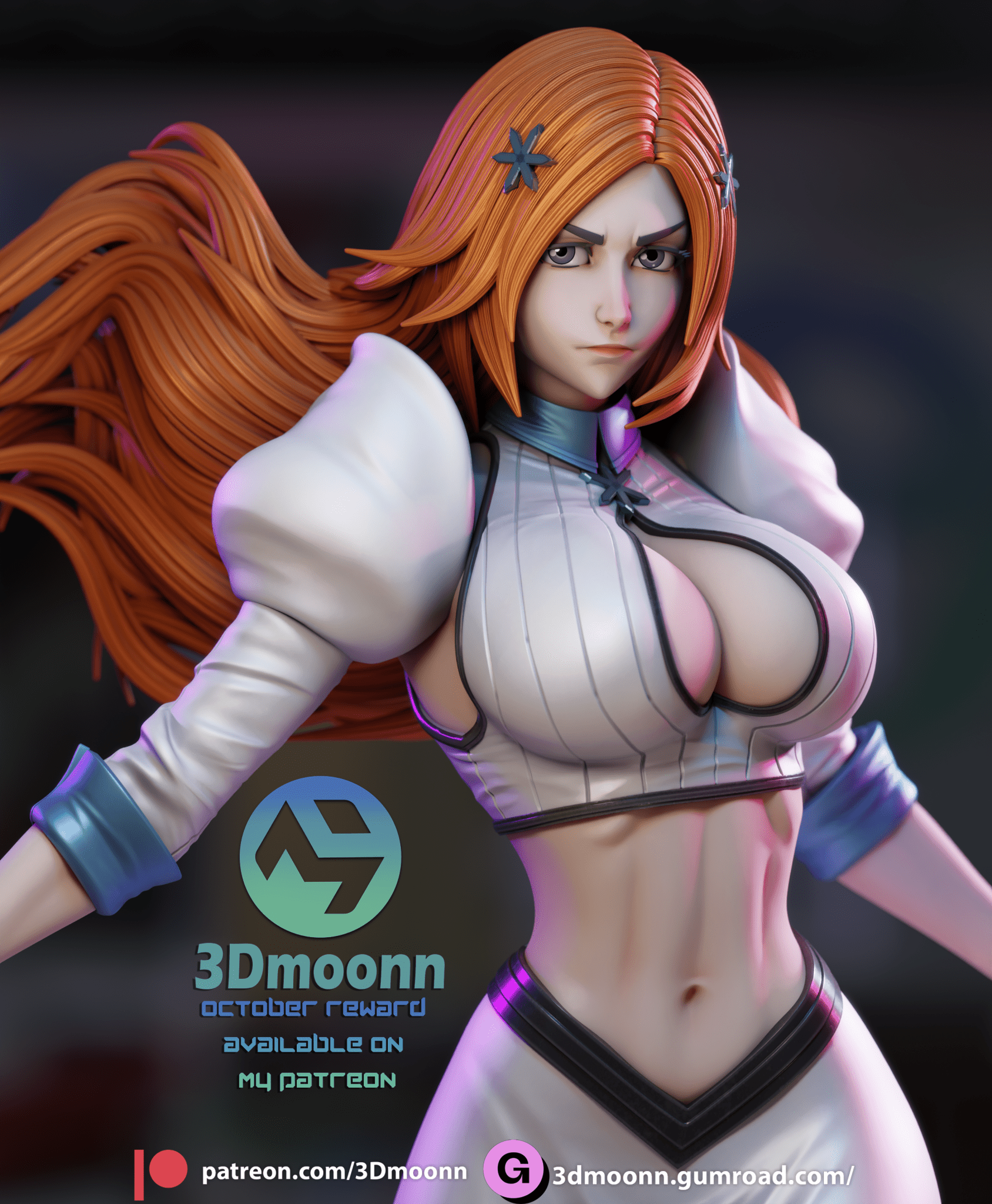 Orihime - 3DMoonn - Dark Forge Arts