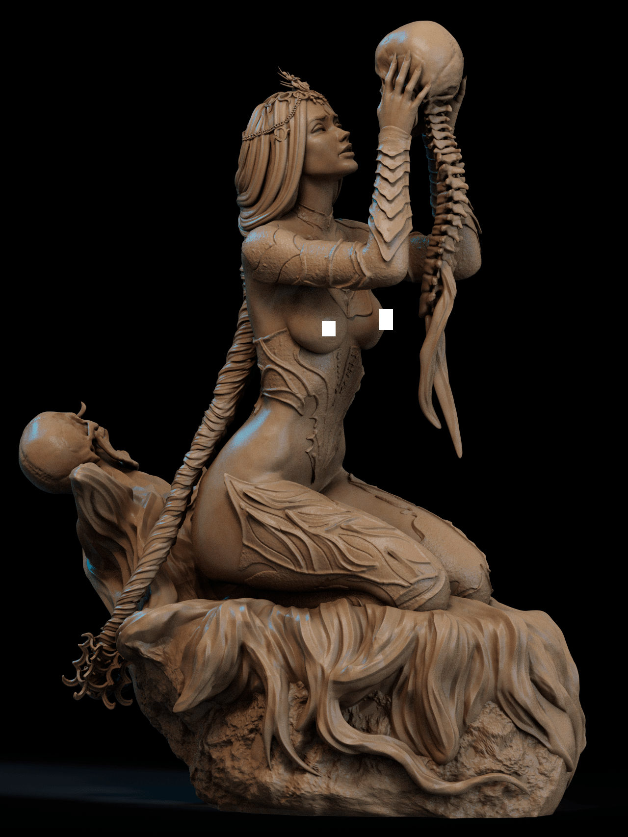 Orin the Red - CA 3D Studios - Dark Forge Arts