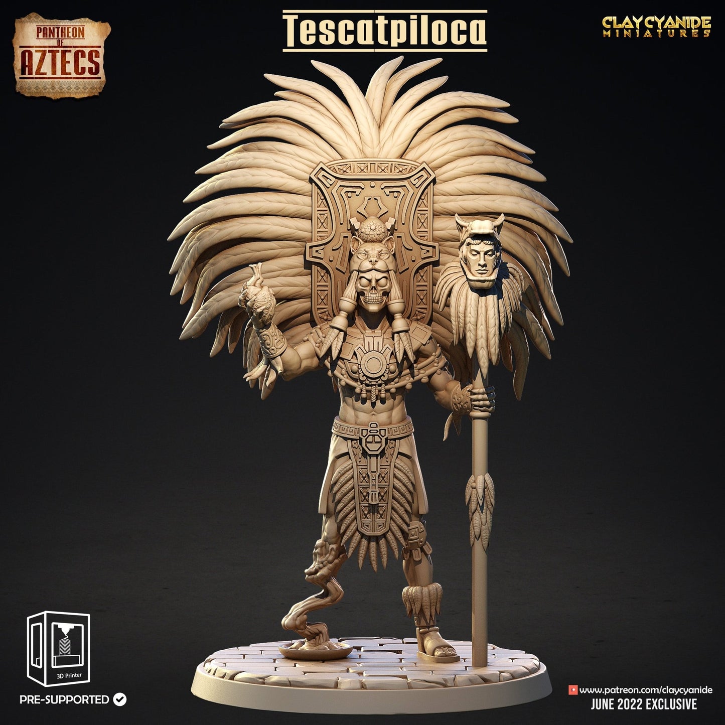 Pantheon of Aztecs - ClayCyanide - Dark Forge Arts