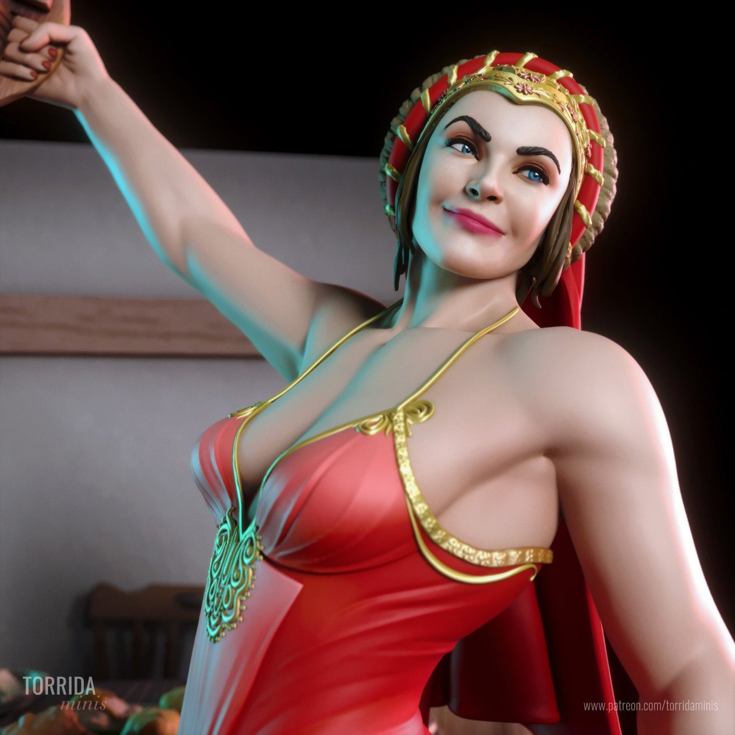 Pauline - Torrida Minis - Dark Forge Arts