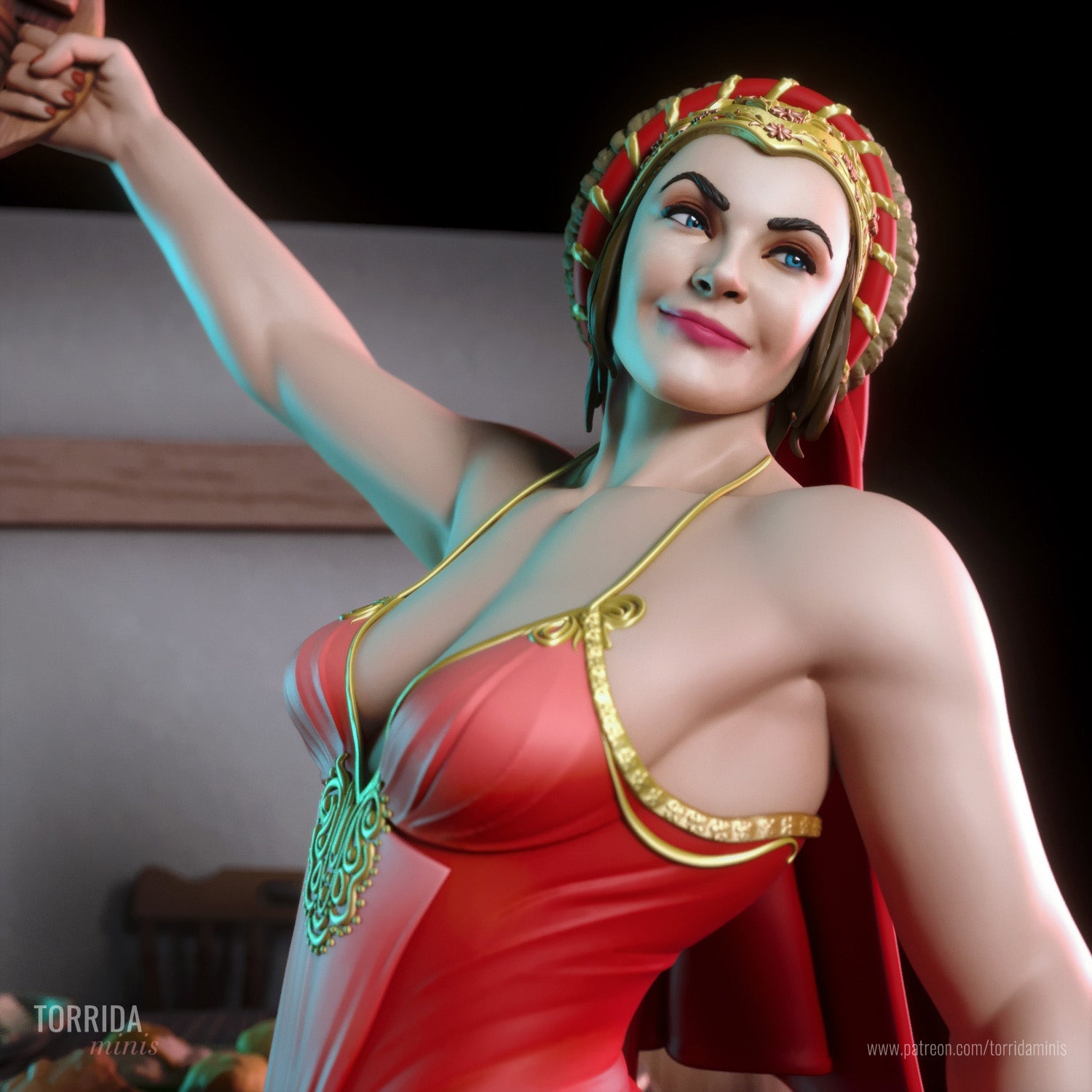 Pauline - Torrida Minis - Dark Forge Arts