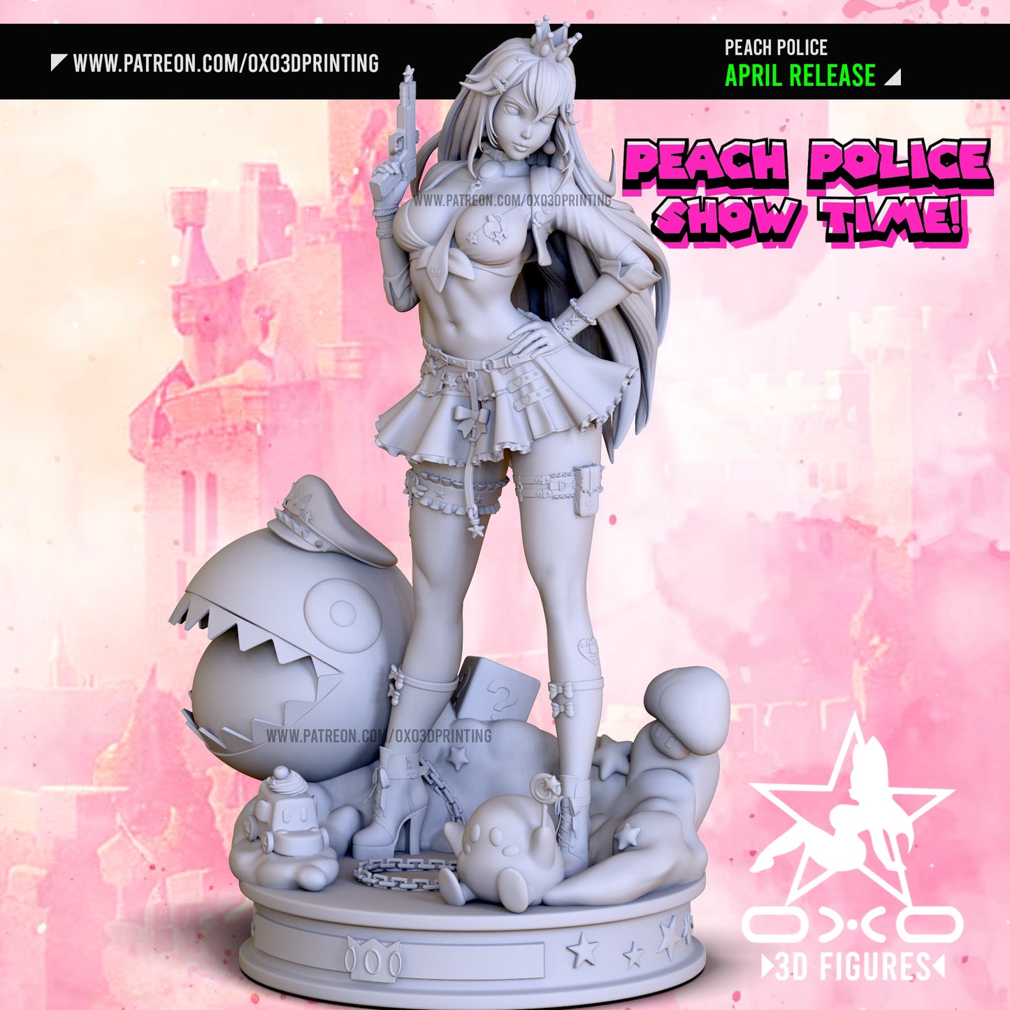 Peach - OXO3D - Dark Forge Arts