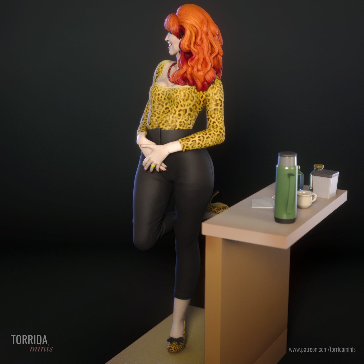 Peggy Bundy - Torrida Minis - Dark Forge Arts