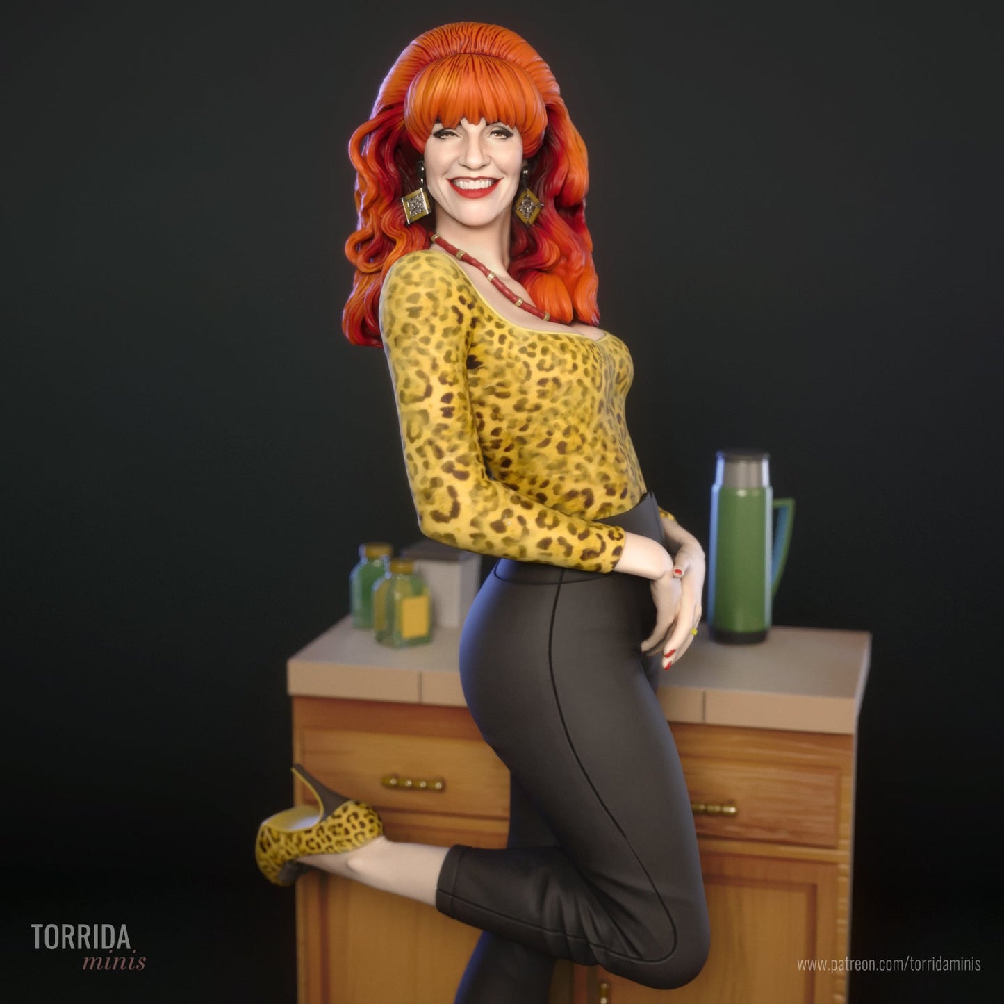 Peggy Bundy - Torrida Minis - Dark Forge Arts