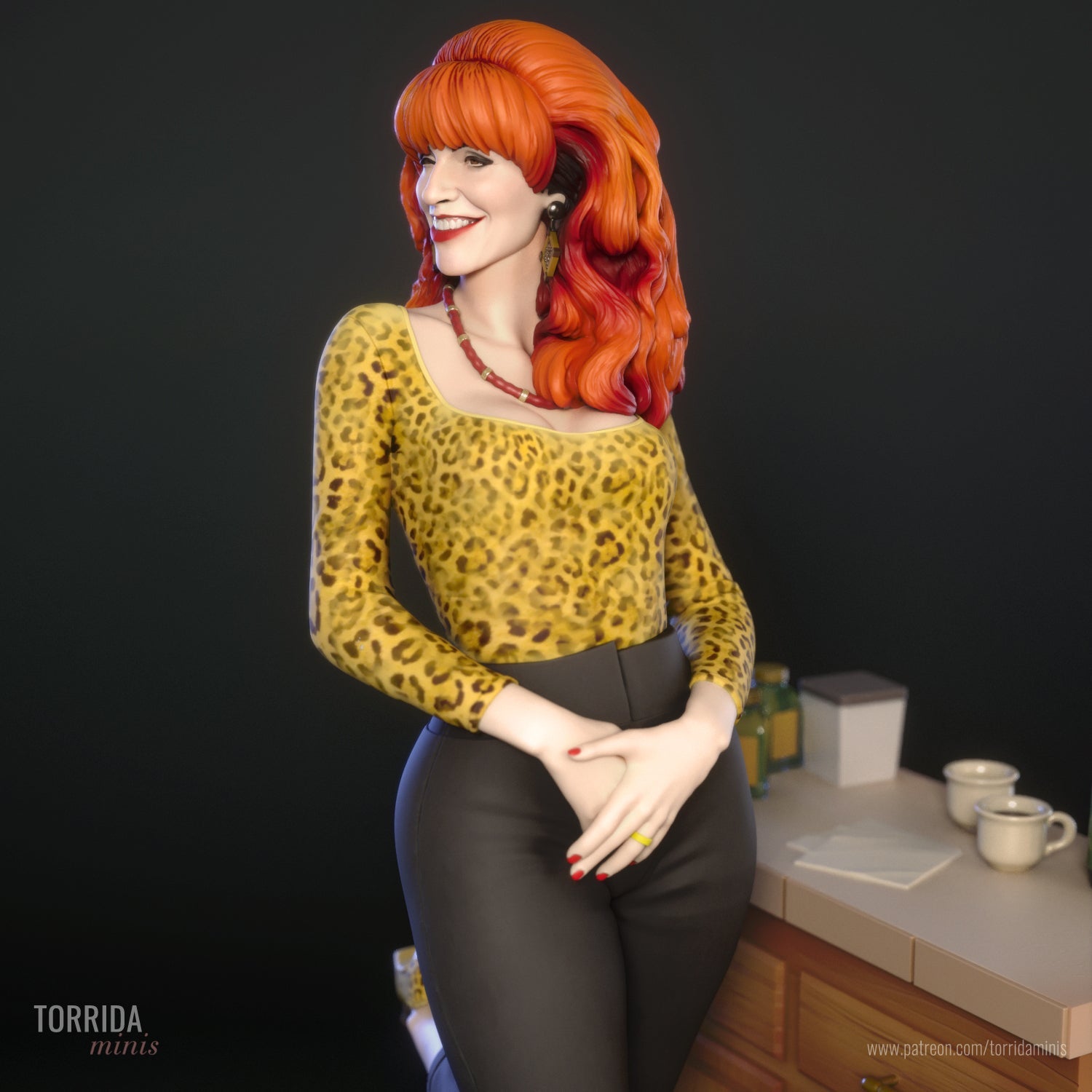 Peggy Bundy - Torrida Minis - Dark Forge Arts