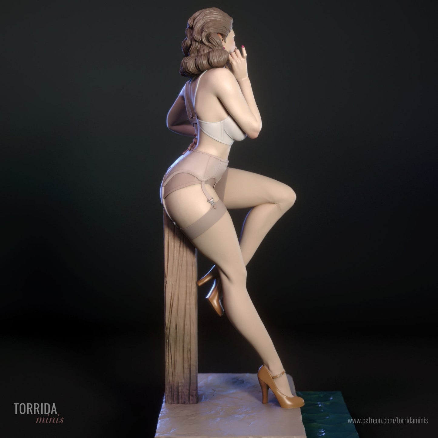 Peggy Carter - Torrida Minis - Dark Forge Arts