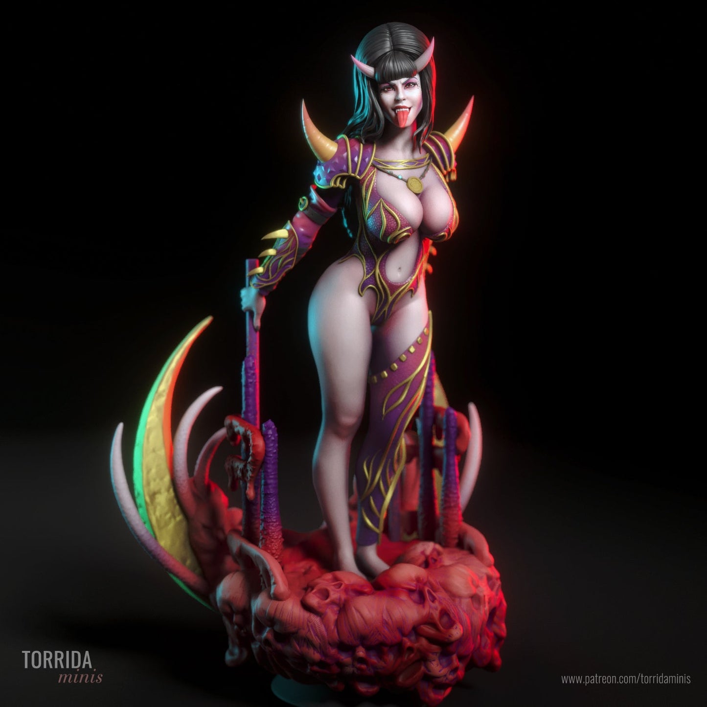 Perversa - Torrida Minis - Dark Forge Arts