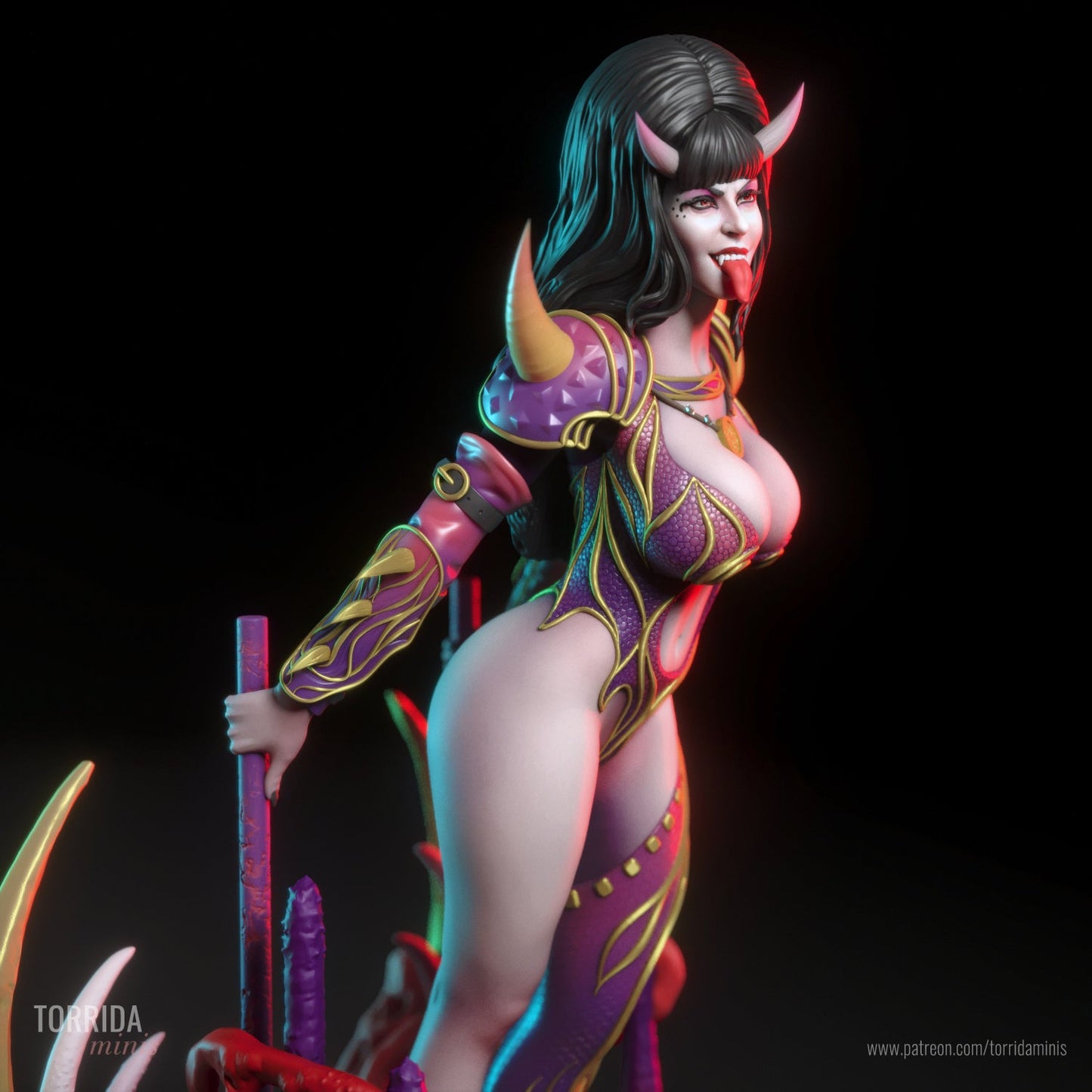 Perversa - Torrida Minis - Dark Forge Arts