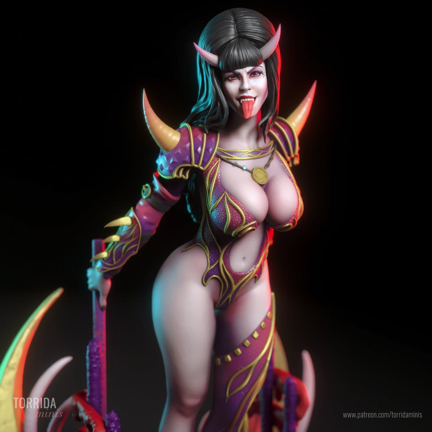 Perversa - Torrida Minis - Dark Forge Arts